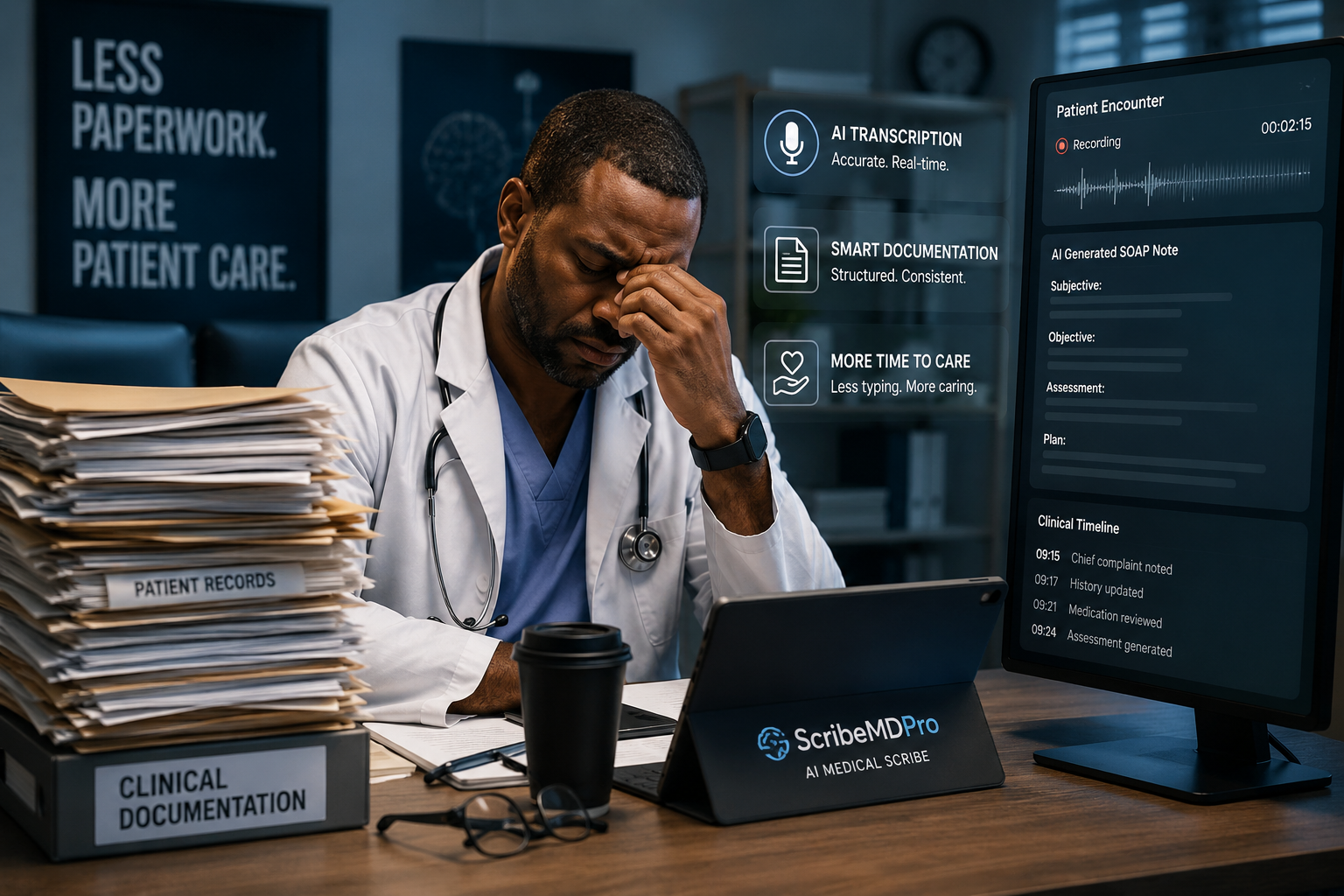 The Hidden Cost of Clinical Documentation: Why Healthcare Needs Smarter AI, Not More Paperwork