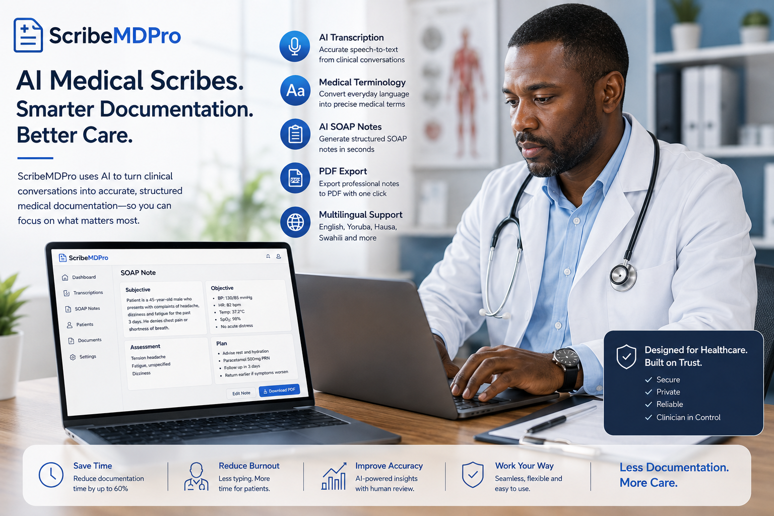 AI Medical Scribes: How ScribeMDPro Simplifies Clinical Documentation